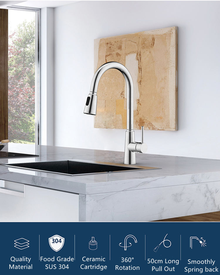 kitchen faucet touch
