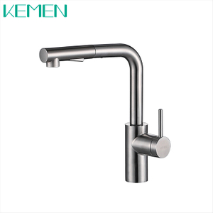 Unique High Quality Kitchen Faucet Hot And Cold Water 304 Kitchen Faucets with Pull Out Sprayer