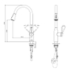 China Factory OEM And ODM Stainless Steel 304 Touch Sensor Pull Down Kitchen Faucet SUS304 Sink Tap