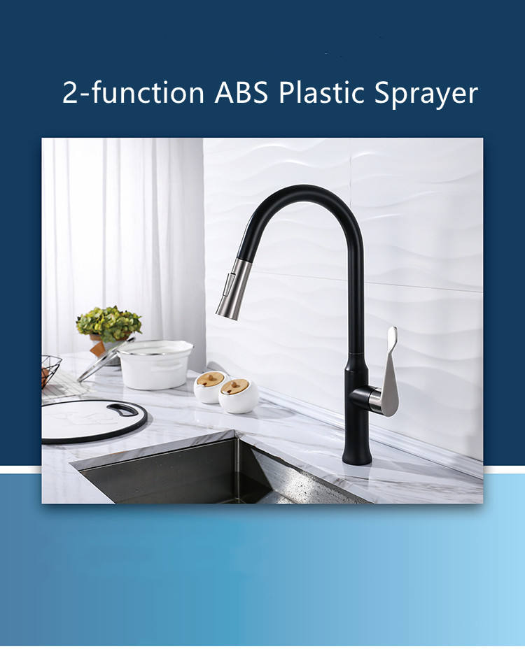 bronze kitchen faucet with pull down sprayer