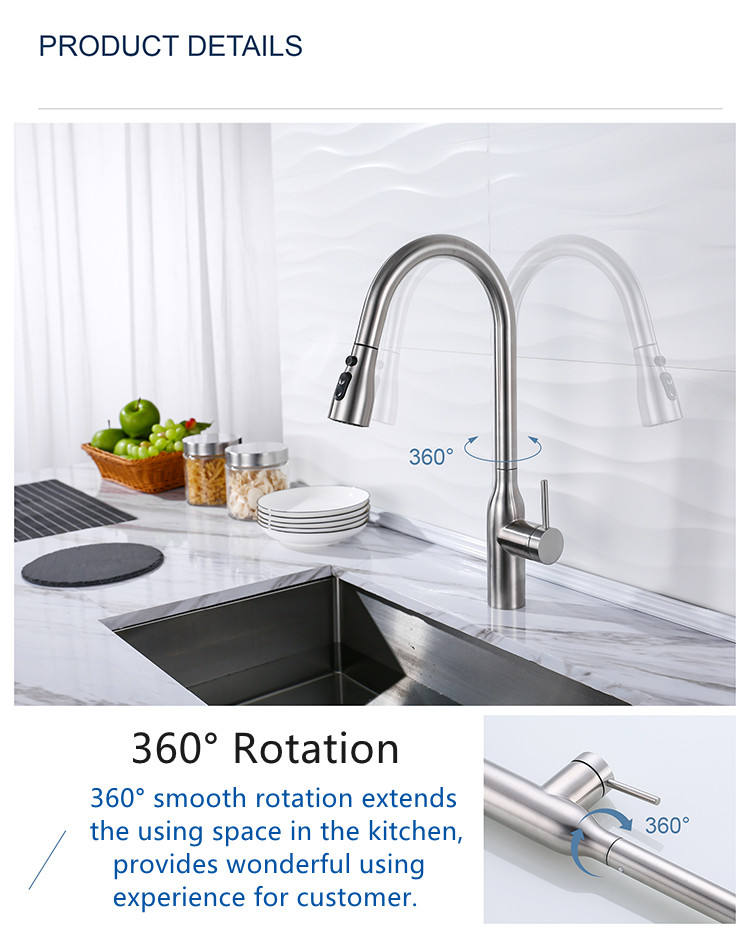 kitchen faucets with separate sprayer
