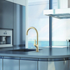 New Product 304 Stainless Steel Kitchen Taps Brushed Gold Faucet Series Faucet Mixer