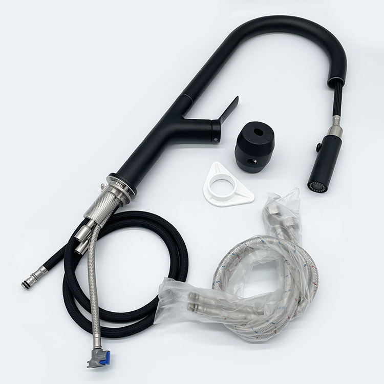 low profile touchless kitchen faucet