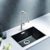 China Kitchen Faucet Pull Down 304 Stainless Steel Long Neck Kitchen Faucet Brushed Finish
