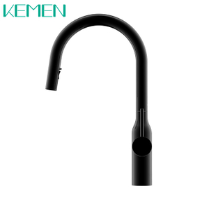 Professional Outlet 304 Stainless Steel Pull Down Kitchen Mixer Taps Matte Black Kitchen Faucet