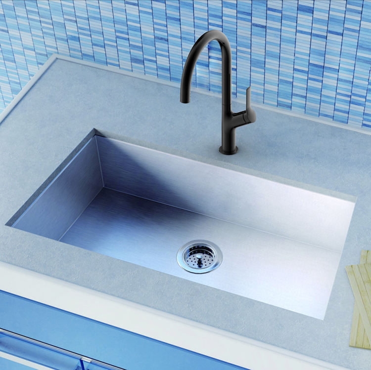 home depot kitchen faucets stainless steel