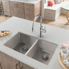 Luxury SUS304 Kitchen Faucet Brushed Finished Pull Down Hot And Cold Water Kitchen Sink Mixer Faucet