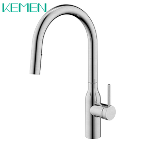Professional 304 Stainless Steel Kitchen Faucet One Handle Pull Down Faucet for Kitchen Sink with Concealed 2 Functions Sprayer