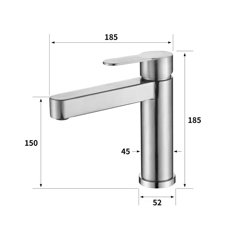 bathroom faucet brushed nickel