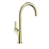 New Style Stainless Steel Kitchen Faucets Deck Mounted Mixer Sink Tap Gold Faucet