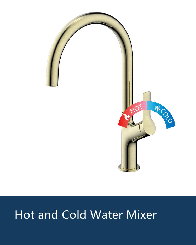 medium arc kitchen faucet