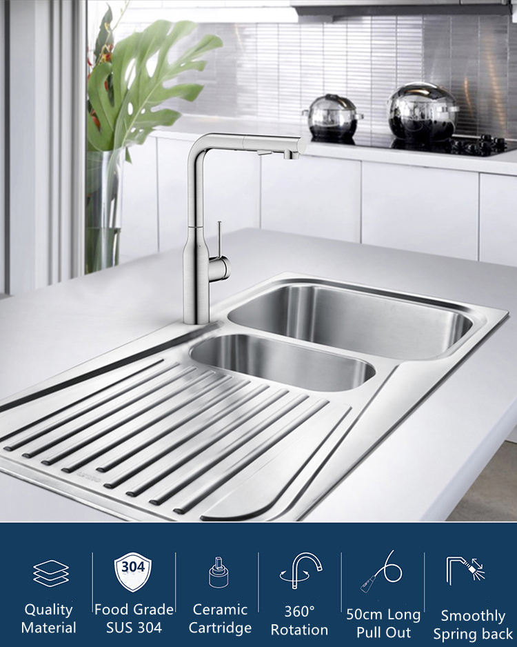 short kitchen faucets
