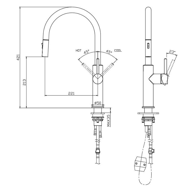 modern kitchen faucets