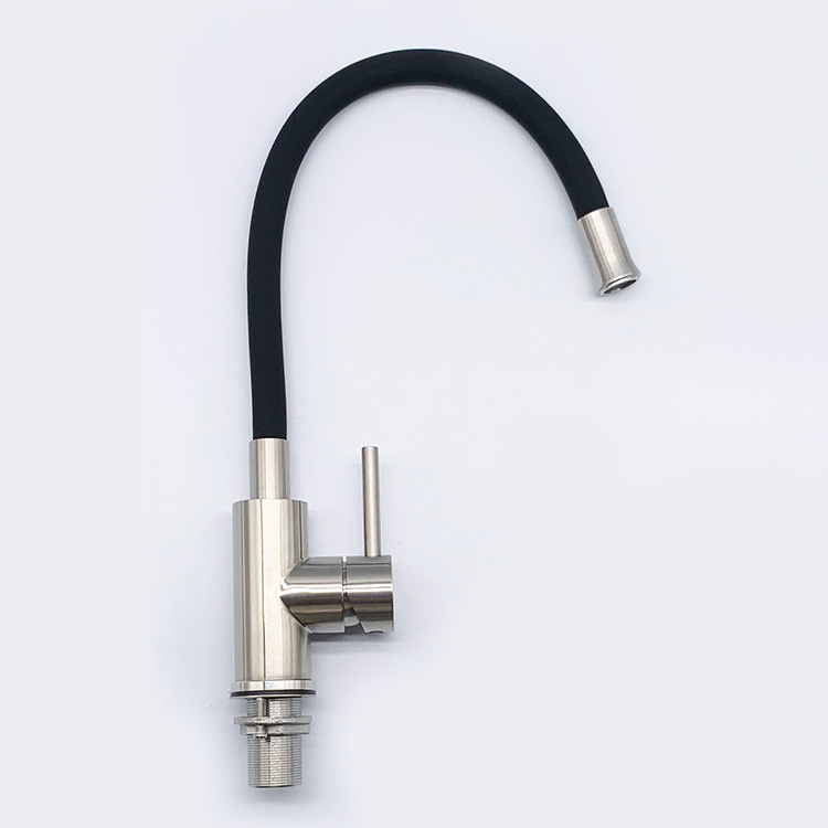 New Style Stainless Steel Kitchen Taps Deck Mounted Sink Faucet Hot And Cold Kitchen Mixer