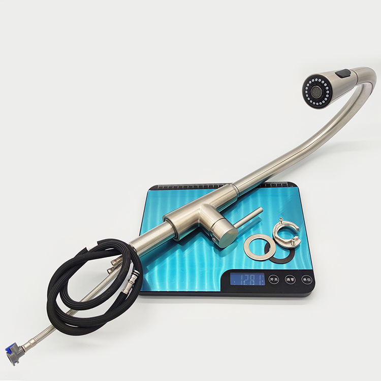 kitchen faucet with side spray