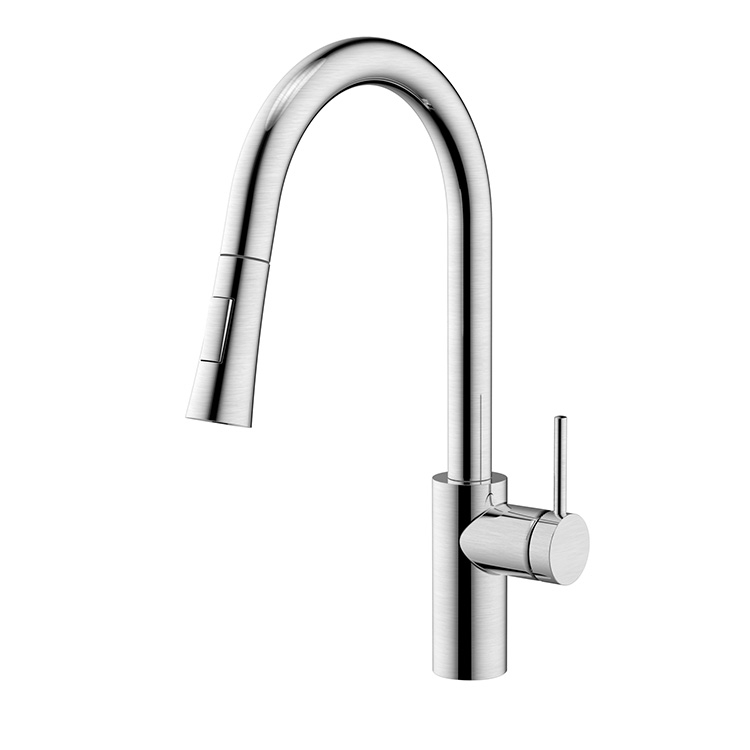 Easy Installation Mixer Stainless Steel 304 Kitchen Tap Pull Down Sprayer Kitchen Faucet for Sink