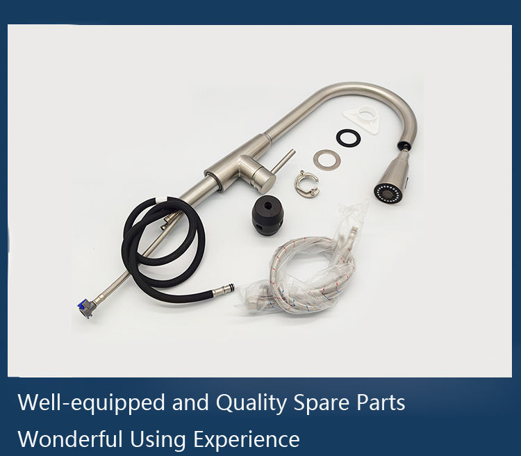 kitchen faucet with one hole