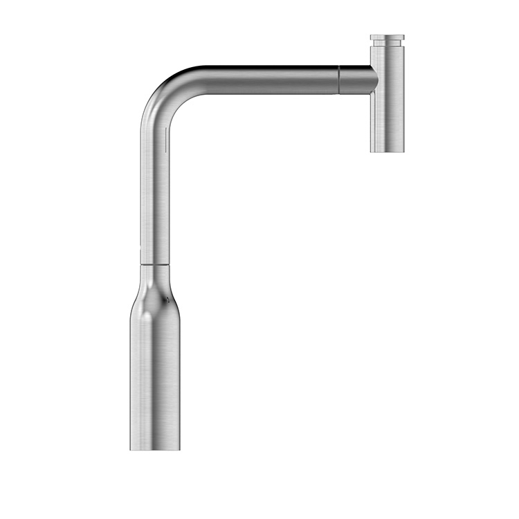 Unique High End Hot And Cold Water 304 Stainless Stainless Kitchen Faucet Pull Out Fashion Kitchen Faucets