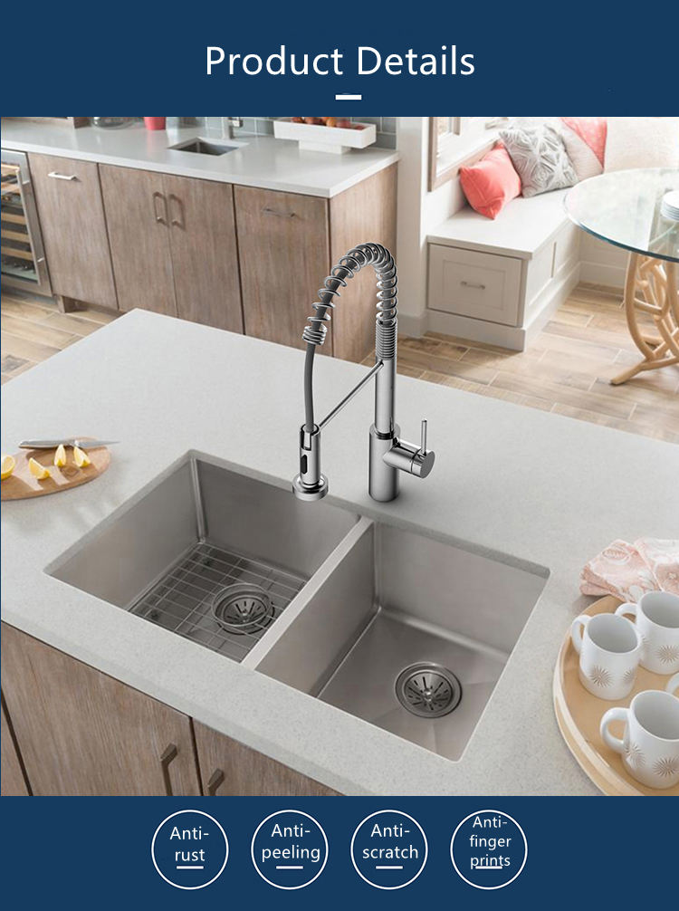 copper faucets kitchen