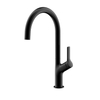 304 Stainless Steel Kitchen Faucet Matte Black 360 Degree Rotation Faucets Hot And Cold Water Kitchen Taps