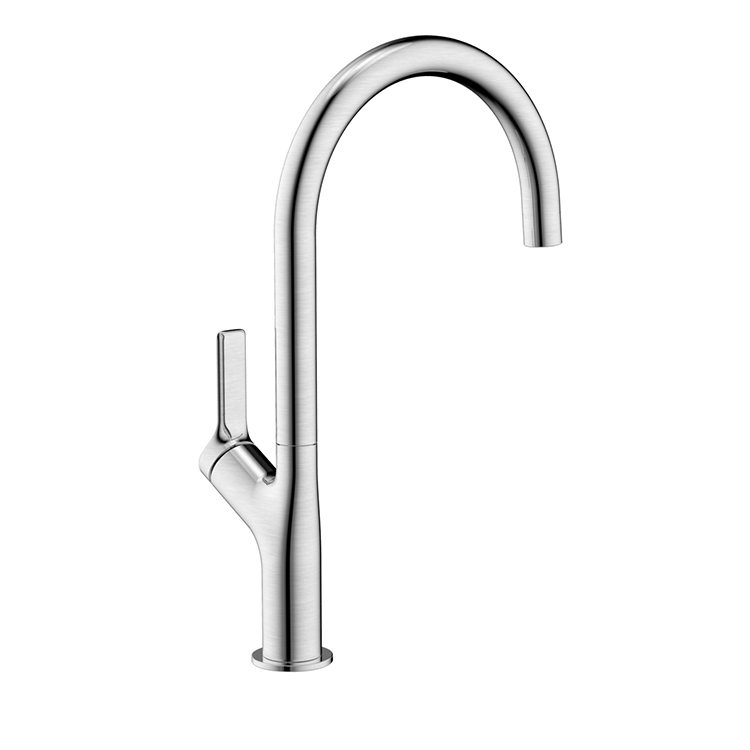 New Product 304 Stainless Steel Kitchen Faucet Hot And Cold Water Mixer Tap Brushed Series Faucet For Kitchen