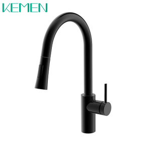 High Quality 304 Stainless Steele Faucet Matte Black Kitchen Taps Pull Down Kitchen Faucet