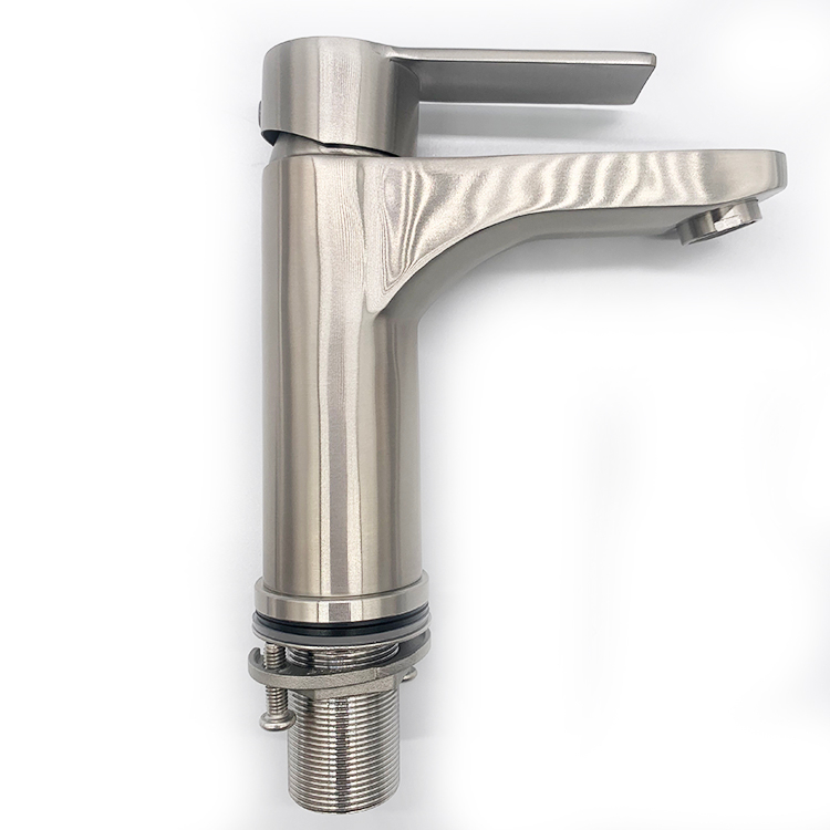 High Quality Basin Sink Mixer 304 Stainless Steel Wash Faucet Tap Bathroom Basin Faucet