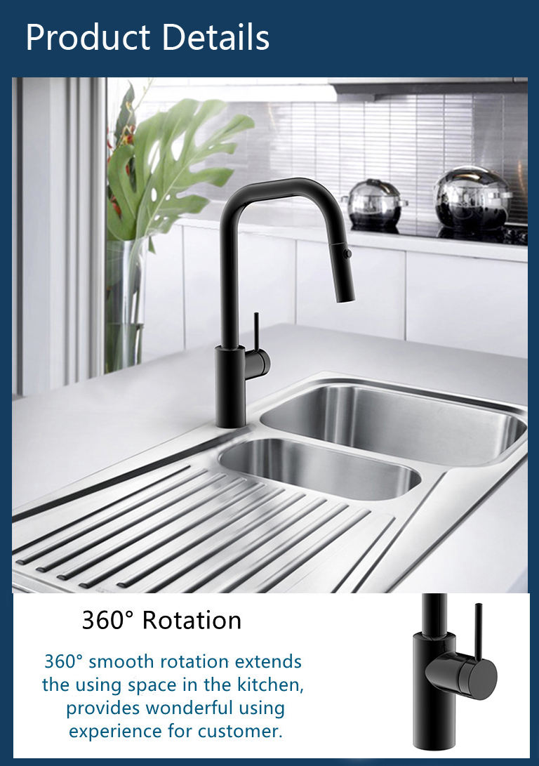 stainless steel kitchen faucet