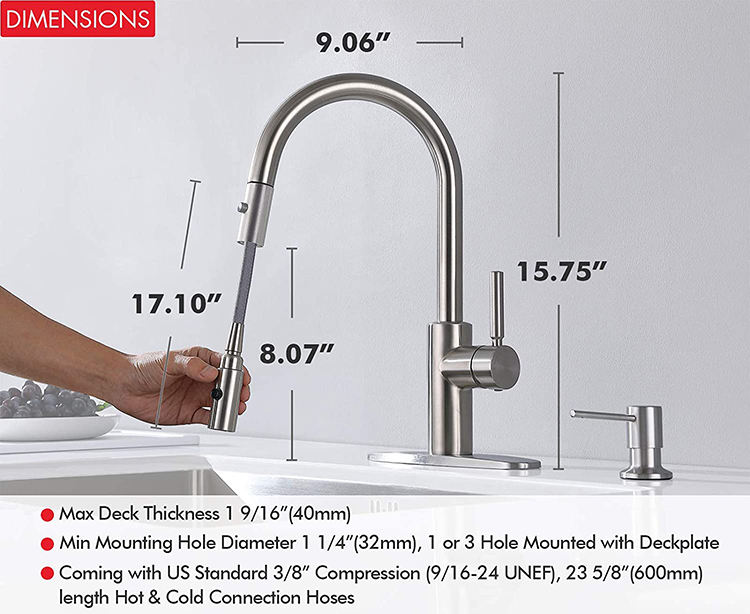 delta kitchen faucets with pull down sprayer