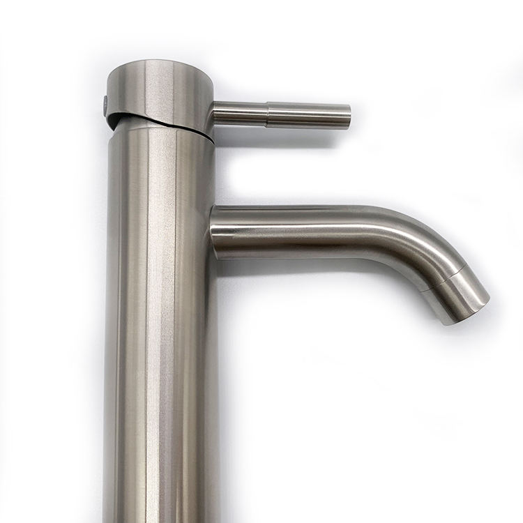 brushed nickel bathroom faucets