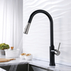 Commercial Kitchen Faucet Pull-Down Kitchen Faucet Stainless Steel 304 Black Mixer Taps