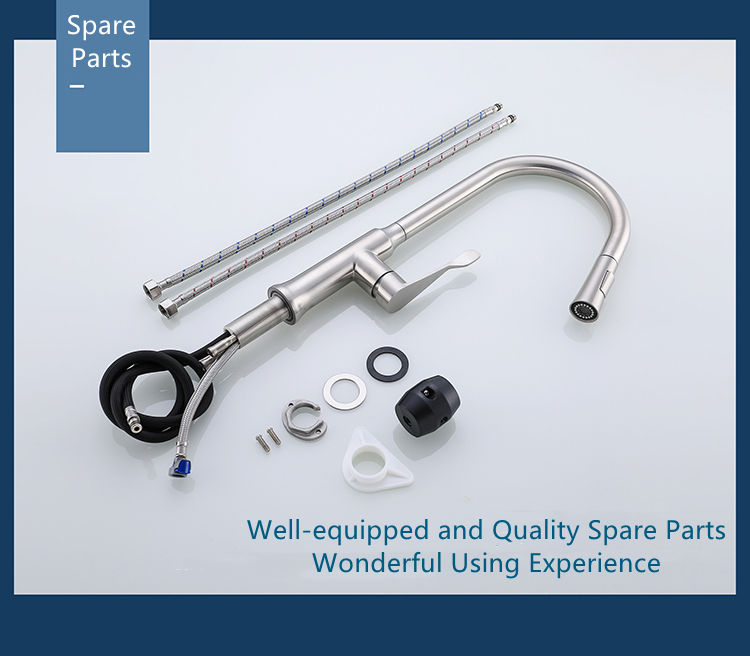 4 inch pull out faucet