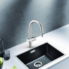 Easy Installation Kitchen Mixers 304 Stainless Steel Water Tap Kitchen Faucet with Pull Down Sprayer