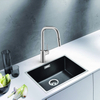 304 Stainless Steel Faucet One-handle Brushed Hot And Cold Kitchen Taps Mixer Pull Down Kitchen Sink Faucet