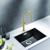 2022 New Design Brushed Gold Faucet Stainless Steel 304 Tap Water Pull Down Kitchen Faucet Tap